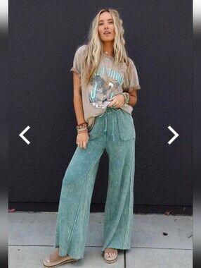 Three Bird Nest Zutter 'Free Bird America' Graphic Tee Tan Turquoise Accents